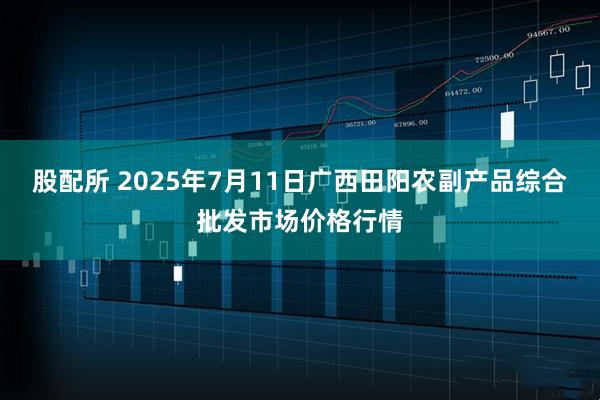 股配所 2025年7月11日广西田阳农副产品综合批发市场价格行情